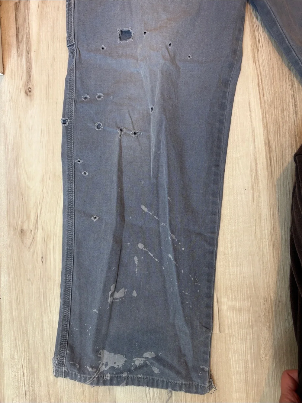 VTG 90s Silver tab Distressed Work Pants